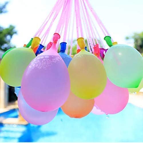 Holi Water Balloons ? Quick Fill Self-Sealing Balloons for Festival Fun | Biodegradable, Colorful Water Balloons for Kids & Adults (Pack of 111)