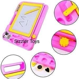 Educational Writing Slate for Kids ? Reusable Double-Sided Learning Board with Alphabets & Numbers | Early Learning Tool for Preschool & Nursery