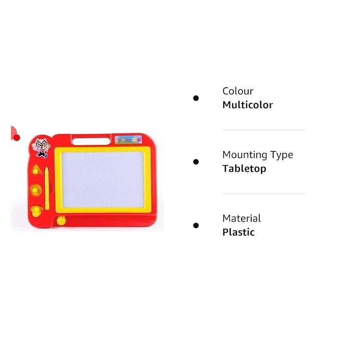 Educational Writing Slate for Kids ? Reusable Double-Sided Learning Board with Alphabets & Numbers | Early Learning Tool for Preschool & Nursery