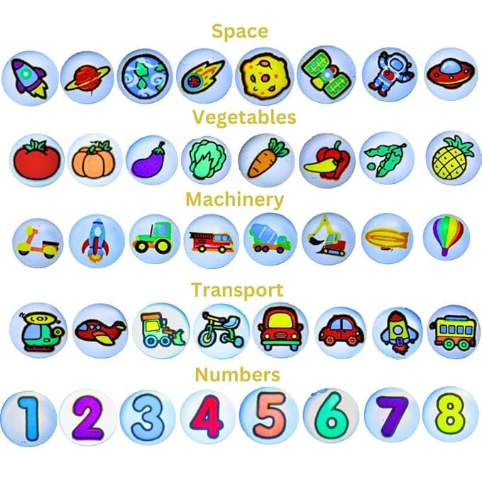 Mini Slide Projector Torch for Kids ? Educational Flashlight Toy with 3 Image Slides | Animal & Space Projection Torch Light for Learning & Fun