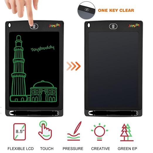 Magic Writing Tablet 8.5 Inches | LCD Digital Drawing & Writing Pad | Reusable Erasable eWriter for Kids & Adults