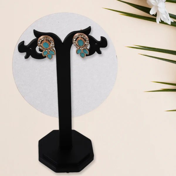 Sky Blue and White Diamond Necklace Set ? Stunning Jewelry for Women