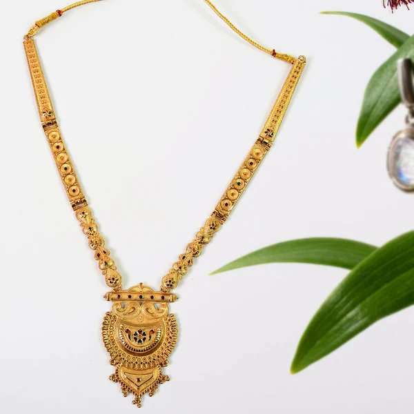 Timeless Grace Gold Necklace for Women ? Refined Gold-Plated Jewelry | Elegant Accessory for Daily and Party Wear