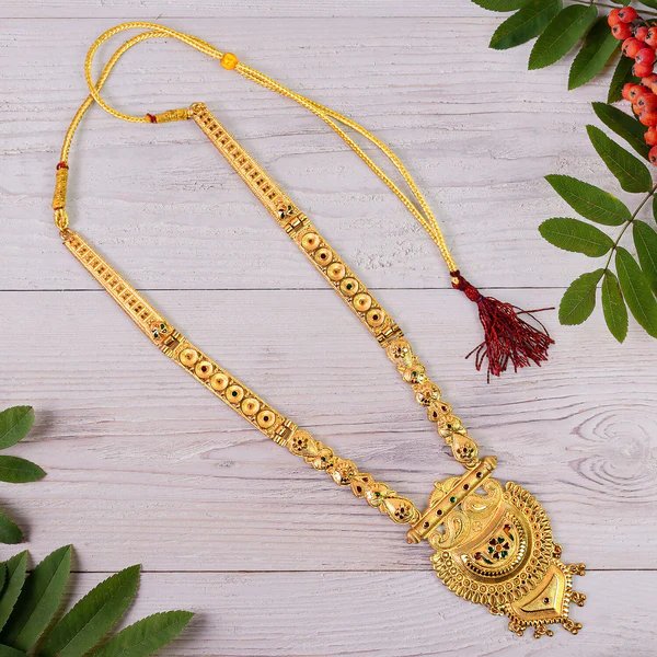 Timeless Grace Gold Necklace for Women ? Refined Gold-Plated Jewelry | Elegant Accessory for Daily and Party Wear