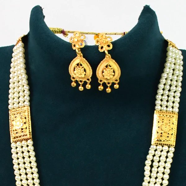 Radiant Moti Necklace ? Perfect for Special Occasions, Elegant Pearl Jewelry for Women