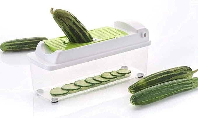 12-in-1 Nicer Dicer - Versatile Kitchen Tool for Effortless Chopping, Slicing, and Dicing