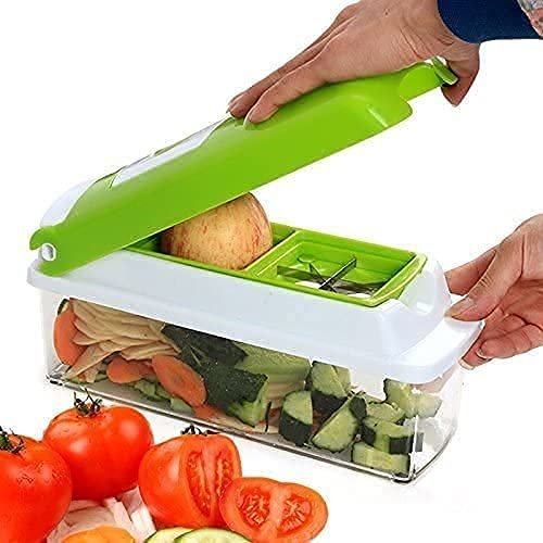 12-in-1 Nicer Dicer - Versatile Kitchen Tool for Effortless Chopping, Slicing, and Dicing