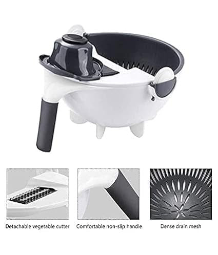 9-in-1 Wet Basket - Versatile Kitchen Tool for Washing, Draining, and Storing Fruits and Vegetables
