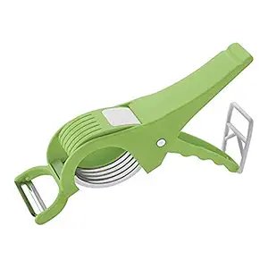 2-in-1 Heavy Vegetable Cutter - Versatile Chopper for Slicing and Dicing