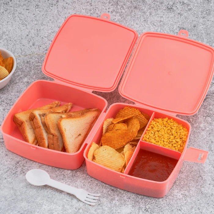 2 Pcs Lunch Box Set - Durable and Stylish Food Containers for Meal Prep