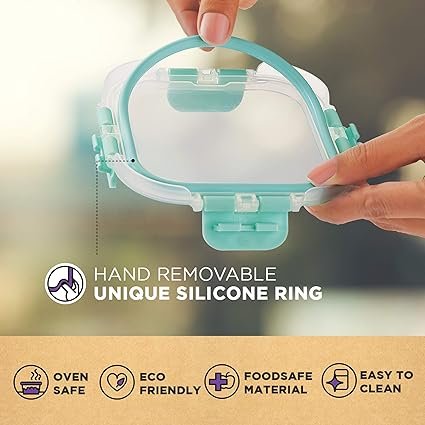 1100ml Lock Container - Airtight Food Storage for Freshness & Organization