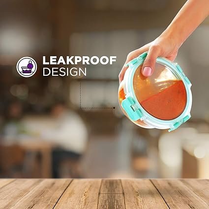 1100ml Lock Container - Airtight Food Storage for Freshness & Organization