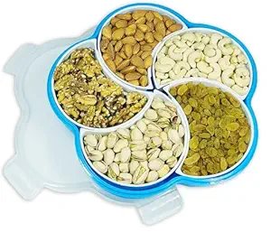 Multipurpose Dry Fruit Box - Stylish Airtight Storage Container for Nuts, Snacks, and More