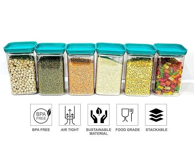 1100ml Storage Container - Versatile Airtight Food Storage Box for Pantry and Kitchen