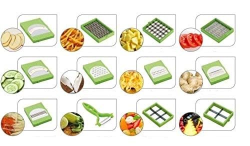 15-in-1 Chipser – Versatile Vegetable and Fruit Slicer with Multiple Blades, Chopper, Grater, and Julienne Functions