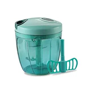 Pro Chopper 1000ml – Large Capacity Manual Vegetable & Fruit Chopper with Sharp Stainless Steel Blades, BPA-Free