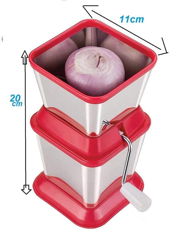 Stainless Steel Chilly Cutter – Rust-Proof Manual Chilli and Vegetable Slicer with Sharp Blades, Durable & Easy to Clean