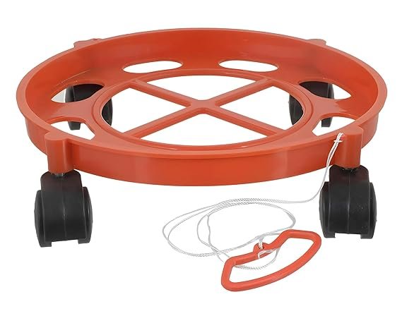 Gas Trolley – Sturdy and Portable Gas Cylinder Trolley with Heavy-Duty Wheels, Ideal for Easy Transportation of Gas Cylinders, Perfect for Home or Outdoor Use
