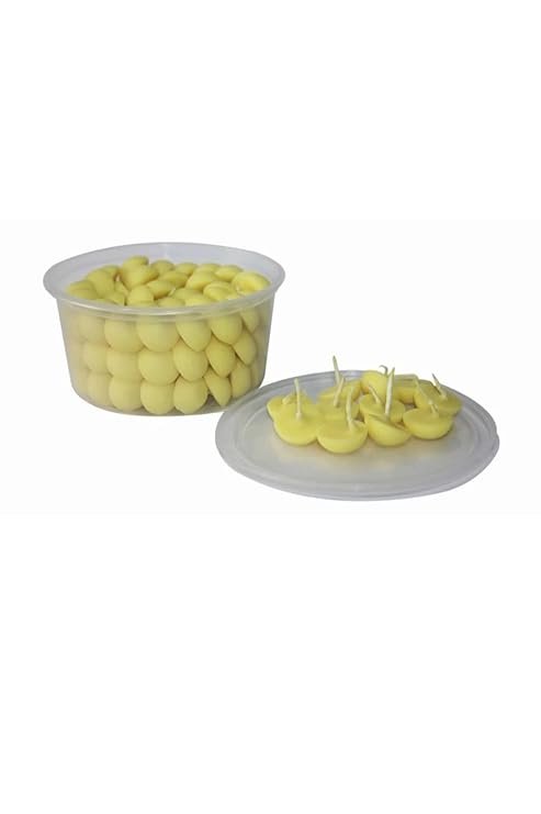 Pure Ghee Diya Baati for Daily Pooja | 100% Natural Cotton Wicks for Traditional Rituals | Handmade & Long-Lasting Diya Wick Pack 100Pcs