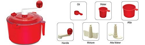 10-in-1 Atta Maker - Multi-Function Flour Mill, Atta, Dosa, Idli & More Batter Maker, Automatic Food Processor, Fast & Easy, Stainless Steel, Compact & Durable, Ideal for Indian Kitchen