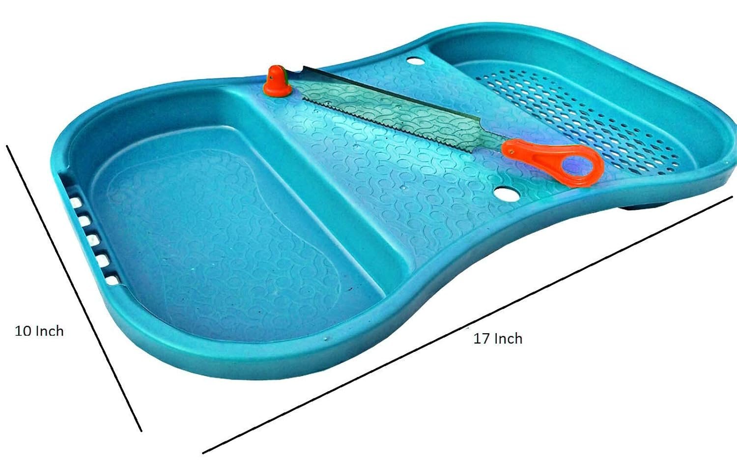 Cut & Wash Tool - 2-in-1 Vegetable & Fruit Cutter and Washer, Multi-Function, Easy-to-Use, Includes Drain Basket, BPA-Free, Dishwasher Safe, Ideal for Efficient Food Prep