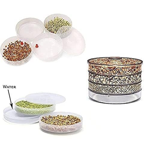 Sprout Maker Medium – Convenient and Efficient Sprout Growing Kit for Healthy Sprouts, Ideal for Beans, Lentils, and Seeds, Perfect for Home Gardening, Kitchen Countertop, and Eco-Friendly Living