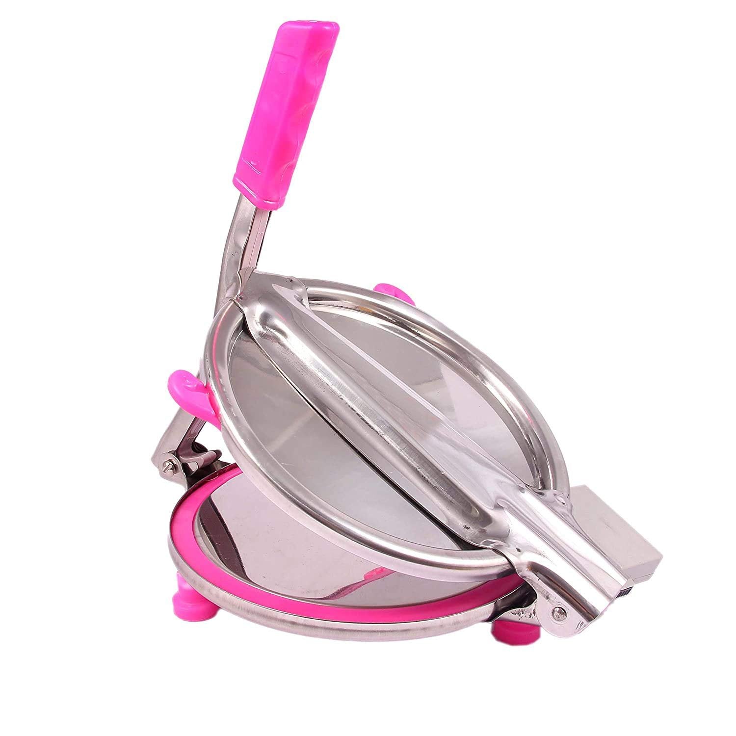 SS Puri/Chapati Press – Premium Stainless Steel Roti Press for Easy & Even Chapati, Puri, Paratha, and Flatbread Making, Durable, Non-Stick, Easy to Use, Ideal for Home Kitchens and Professional Use