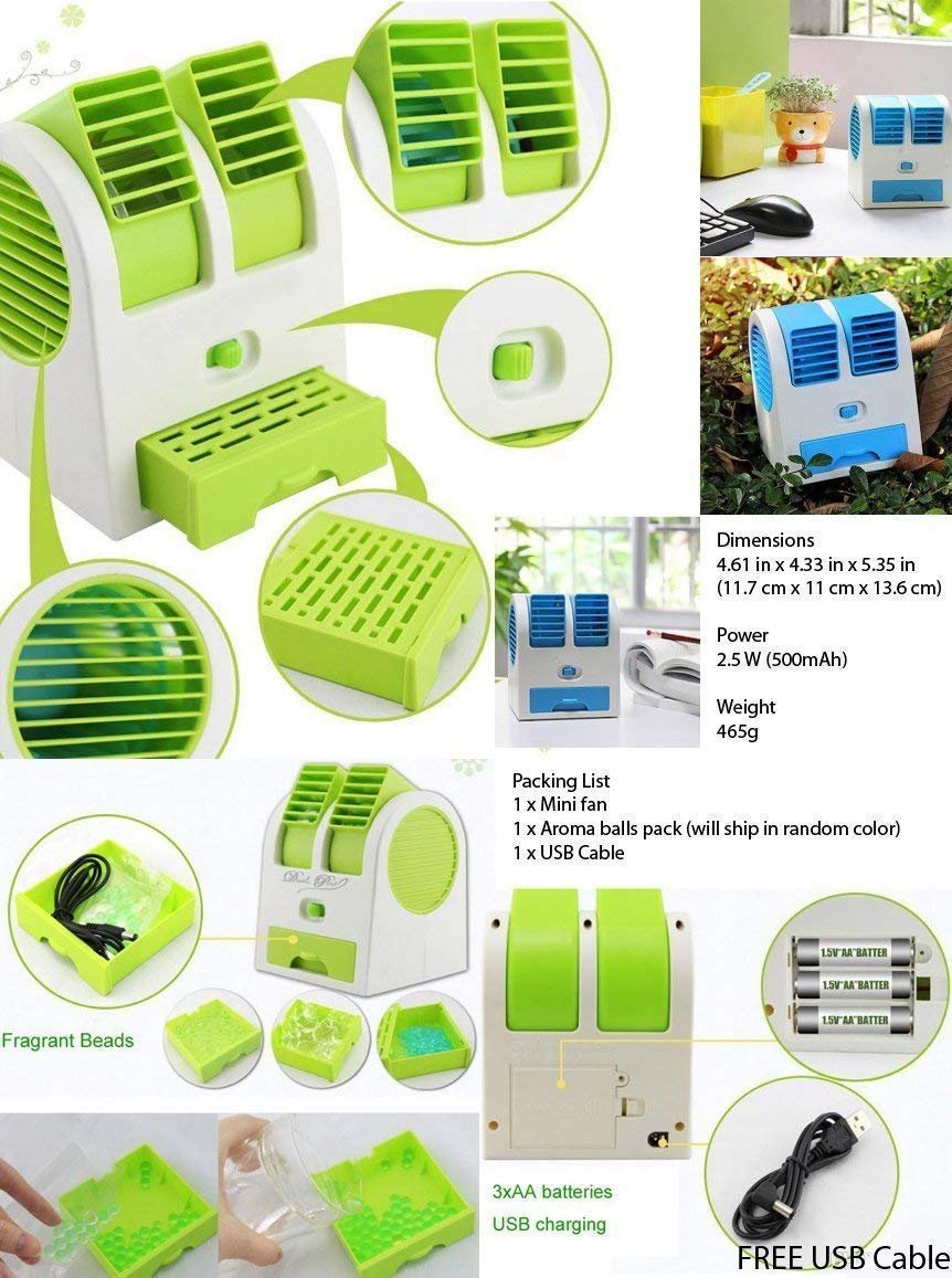 Mini Air Cooler – Portable Personal Fan, Compact USB Rechargeable Air Conditioner for Home, Office & Desk – Quiet, Efficient & Energy-Saving Cooling Solution