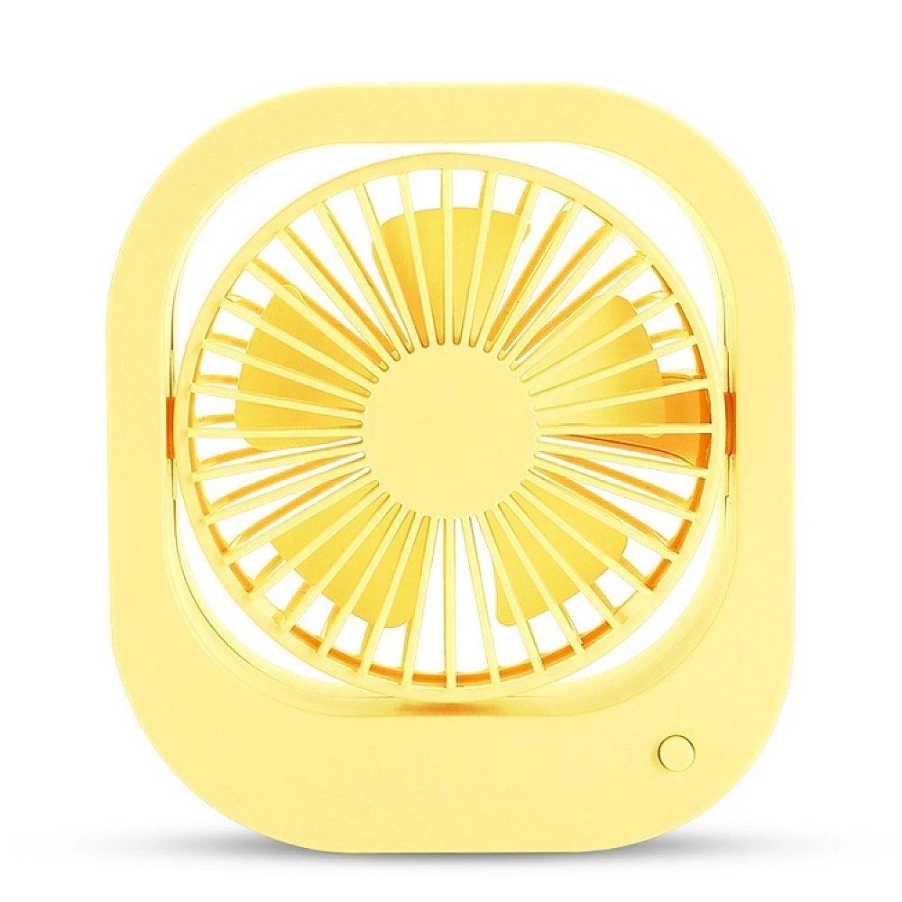 Portable Desk Fan – USB Rechargeable Personal Fan, Adjustable Speed, Quiet & Compact Design for Home, Office, or Travel – Energy-Saving, Lightweight, and Easy to Use