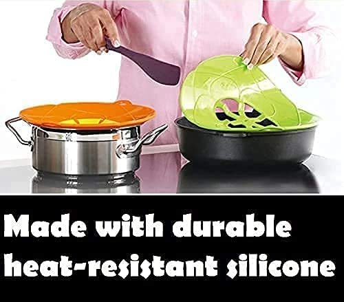 Silicon Milk Stopper Lid – Leak-Proof Silicone Lid for Milk Containers, Easy to Use, Reusable, BPA-Free, Keeps Milk Fresh, Prevents Spills, Ideal for Fridge Storage and Pouring