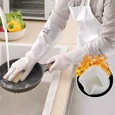 Wire Dish Washing Gloves - Durable, Non-Slip, Heavy Duty Gloves for Scrubbing Dishes, Kitchen Cleaning, and Household Use
