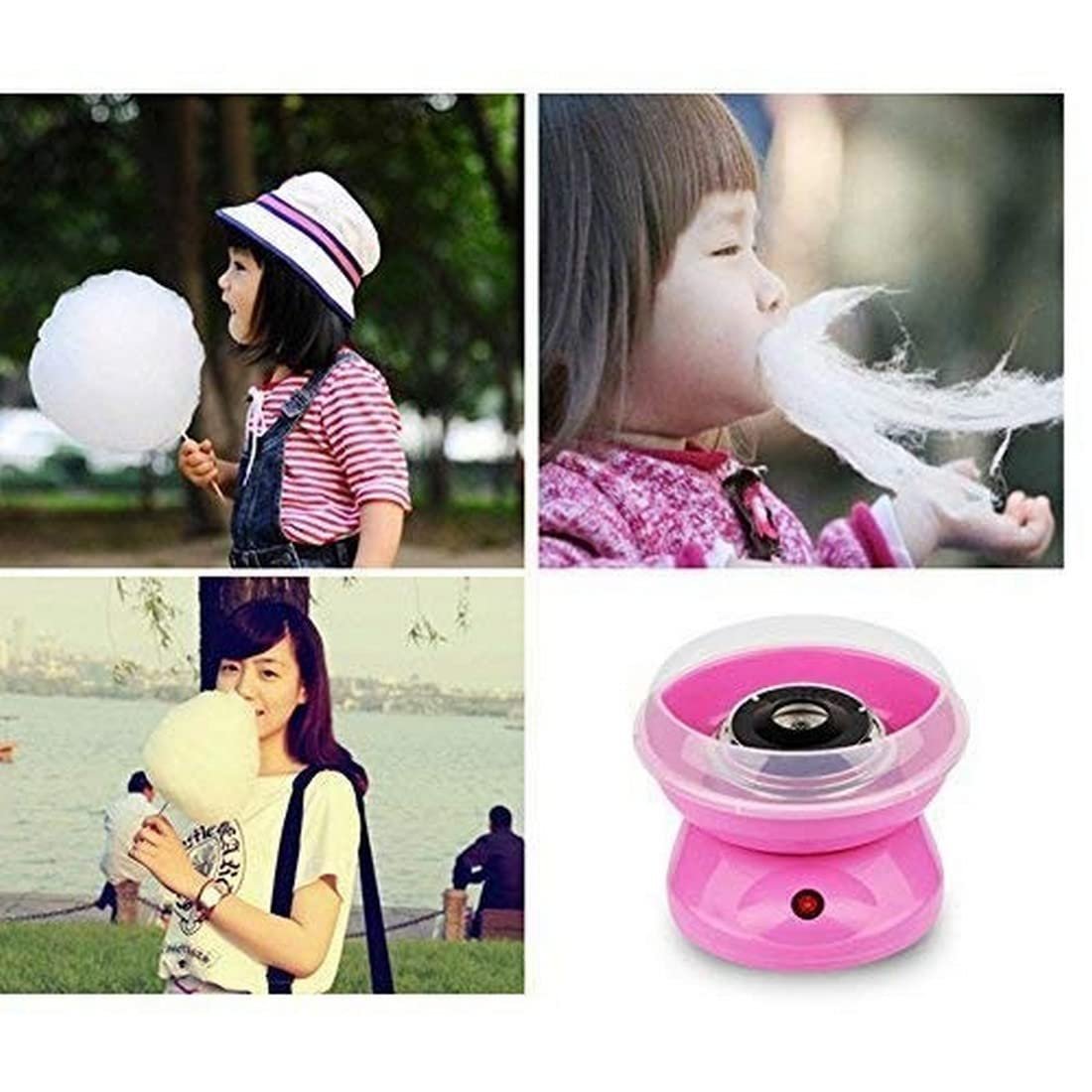 Cotton Candy Maker - Electric Home Cotton Candy Machine for Kids & Adults | Easy to Use, Compact Design, Fun for Parties & Events