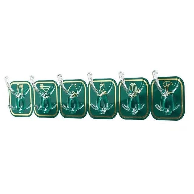 Self Adhesive Hook – Strong & Durable Wall Hook for Hanging, No Nails or Drilling Required, Waterproof and Removable, Ideal for Home, Bathroom, Kitchen, and Office