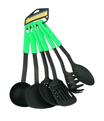 6 PCS Kitchen Tool Set - Essential Spoon Set for Cooking, Serving, and Stirring | Heat-Resistant, Non-Stick, Durable Tools for Every Kitchen