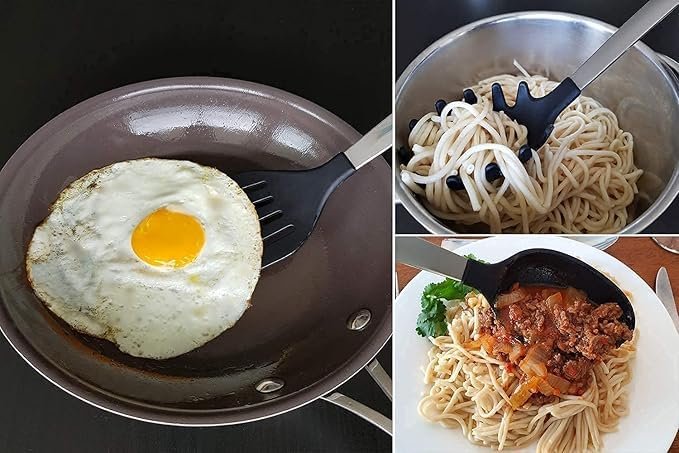 6 PCS Kitchen Tool Set - Essential Spoon Set for Cooking, Serving, and Stirring | Heat-Resistant, Non-Stick, Durable Tools for Every Kitchen