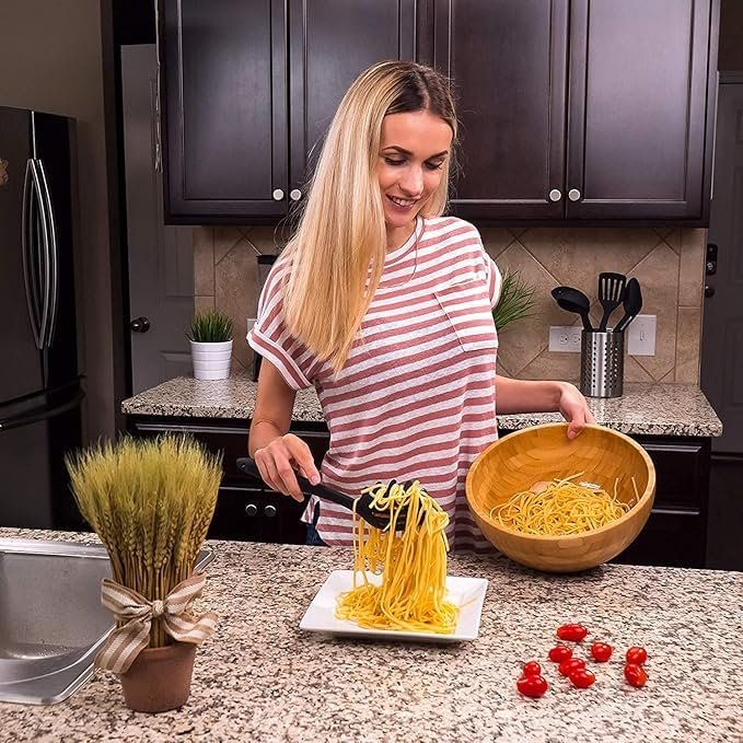 6 PCS Kitchen Tool Set - Essential Spoon Set for Cooking, Serving, and Stirring | Heat-Resistant, Non-Stick, Durable Tools for Every Kitchen