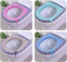 Toilet Seat Cover – Soft, Comfortable & Hygienic Seat Protector, Easy to Install, Ideal for Home and Travel Use, Provides Extra Cushioning and Warmth