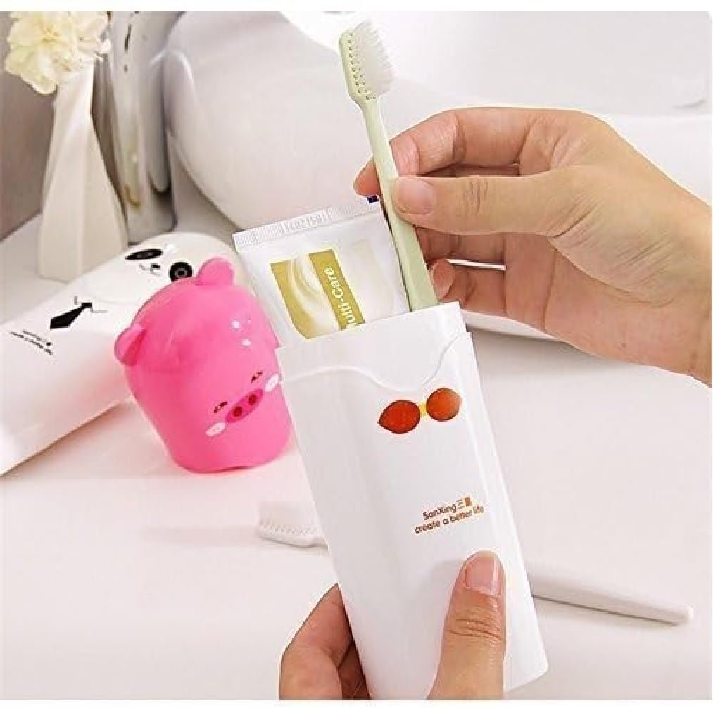 Cartoon Toothbrush Holder – Fun & Cute Bathroom Organizer, Kids’ Toothbrush Stand, Space-Saving, Durable and Easy to Use, Ideal for Children’s Bathroom