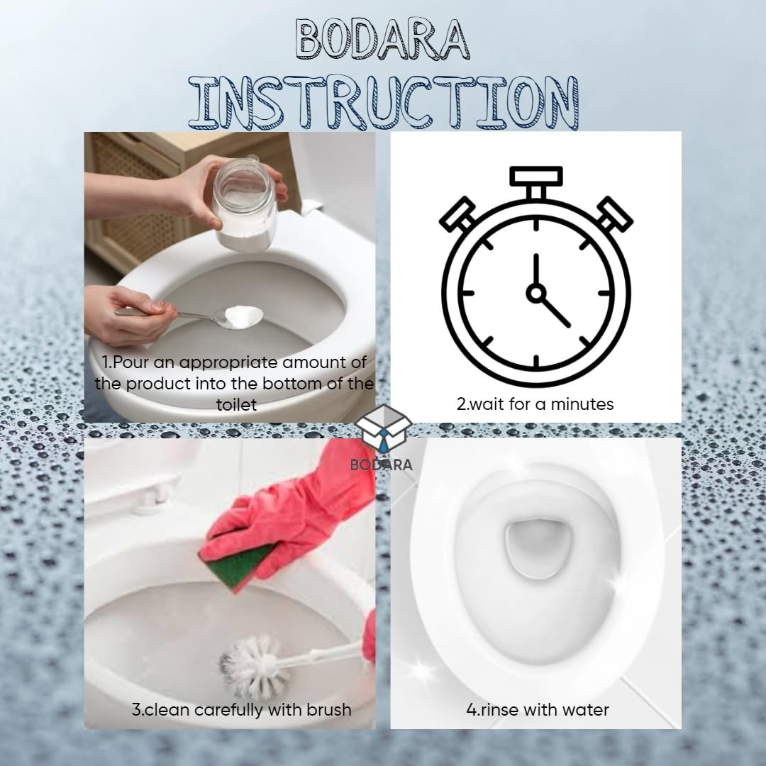 Toilet Cleaning Agent – Powerful, Streak-Free Formula, Removes Stains & Odors, Fast-Acting, Safe for All Toilet Types, Ideal for Home & Commercial Use