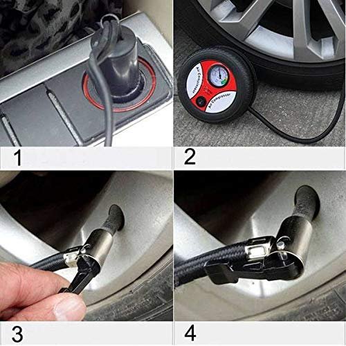 Tyre Air Compressor | Portable Car Tire Inflator for Quick &amp; Easy Inflation