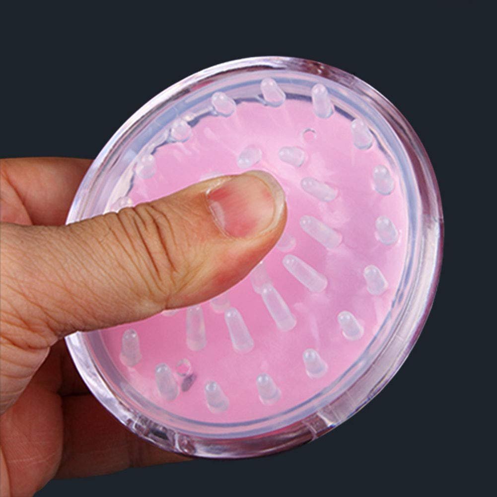 Silicone Head Massager – Scalp Massager for Relaxation, Stress Relief, Hair Growth Stimulation, Soft & Comfortable, Waterproof, Ideal for Home & Spa Use