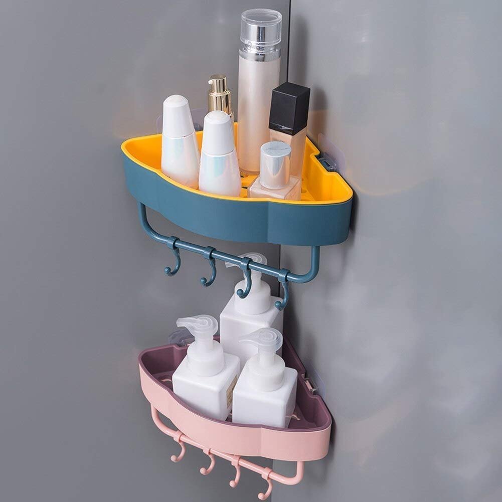 Bathroom Shelf with Towel Holder – Space-Saving Wall-Mounted Organizer, Durable and Stylish, Perfect for Towels, Toiletries, and Bathroom Storage
