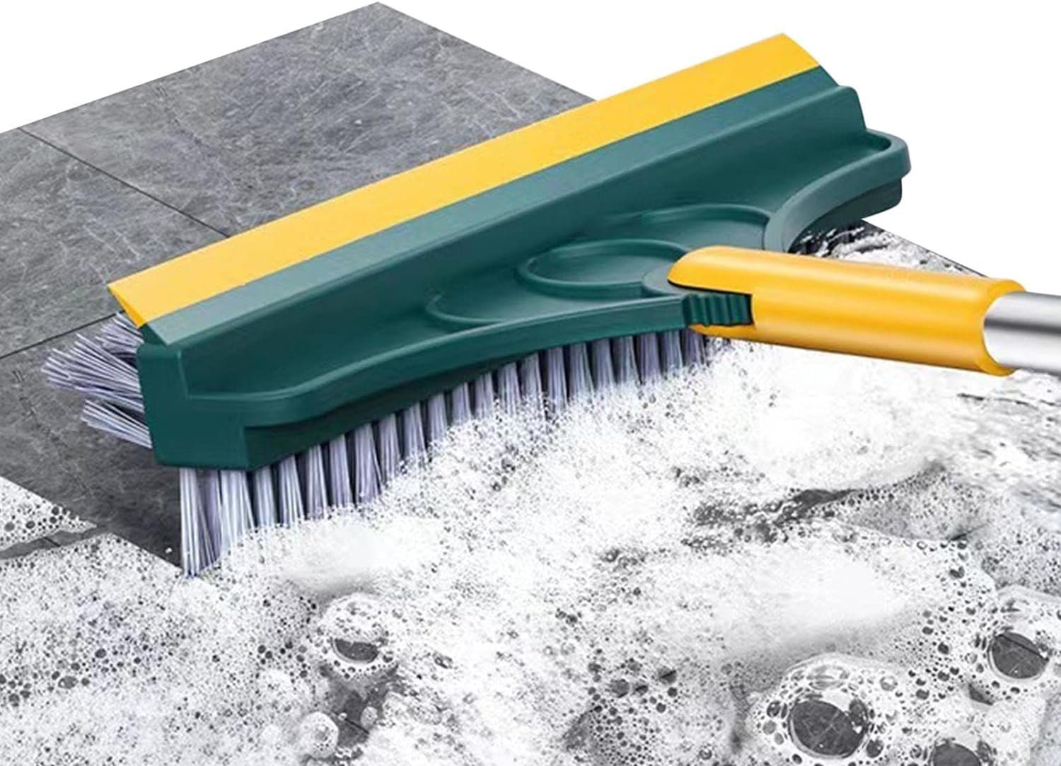 3 in 1 Cleaning Mop – Multi-Functional Floor Mop for Sweeping, Mopping, and Scrubbing, Adjustable Handle, Easy to Use