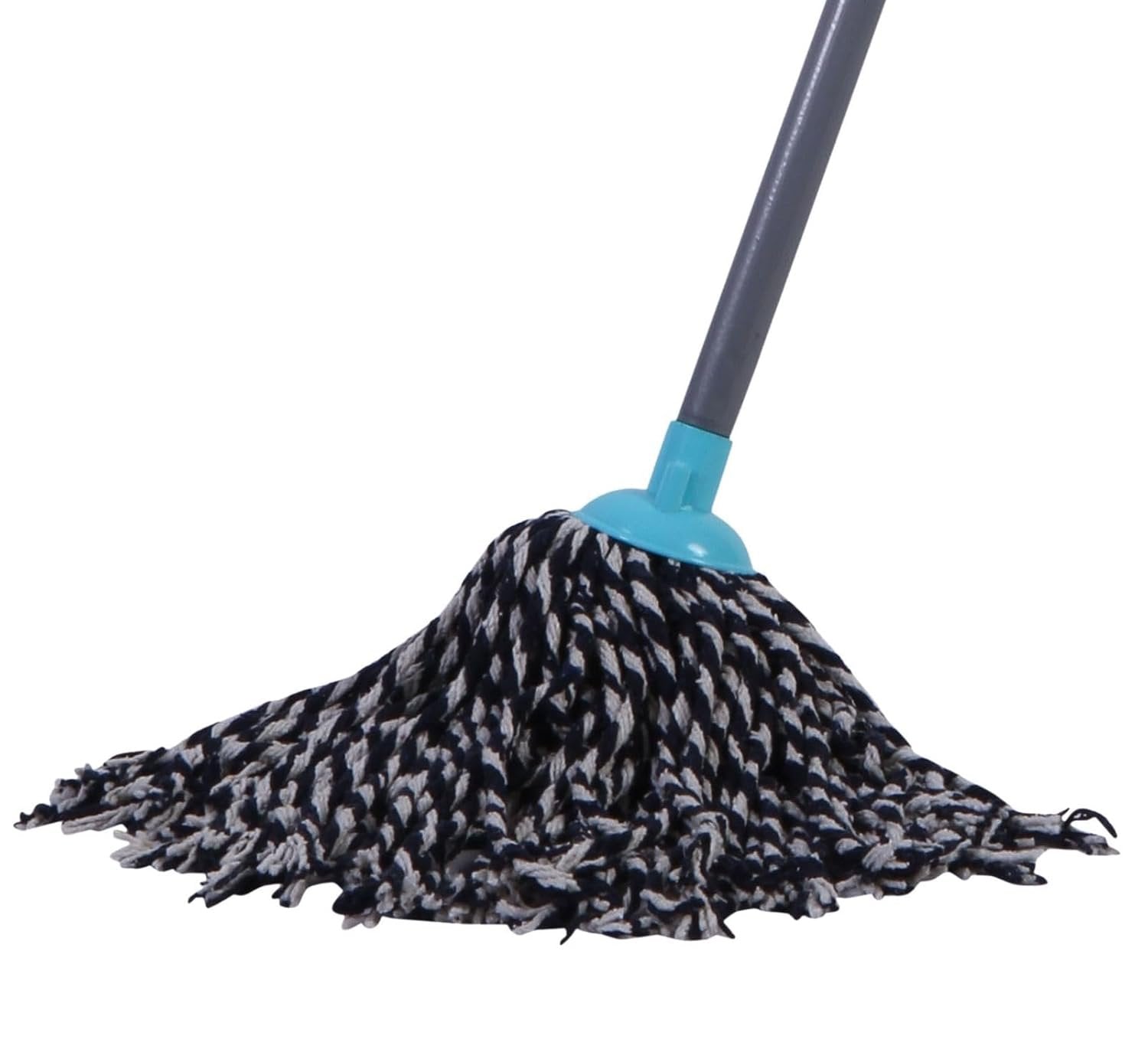 Round Cleaning Mop – Versatile Floor Mop with Microfiber Pads, 360° Rotating Head, Adjustable Handle for Easy Cleaning