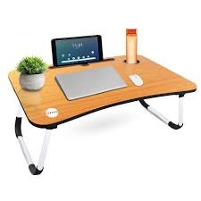 Foldable Laptop Table – Portable Adjustable Desk for Home, Office & Travel, Compact Design with Built-in Storage, Perfect for Laptops & Tablets