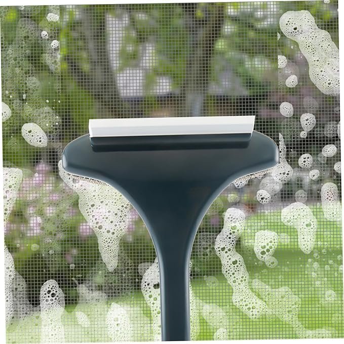 2-in-1 Mesh Window Cleaner | Dual-Sided Cleaning Tool for Streak-Free Windows & Screens | Convenient & Easy to Use