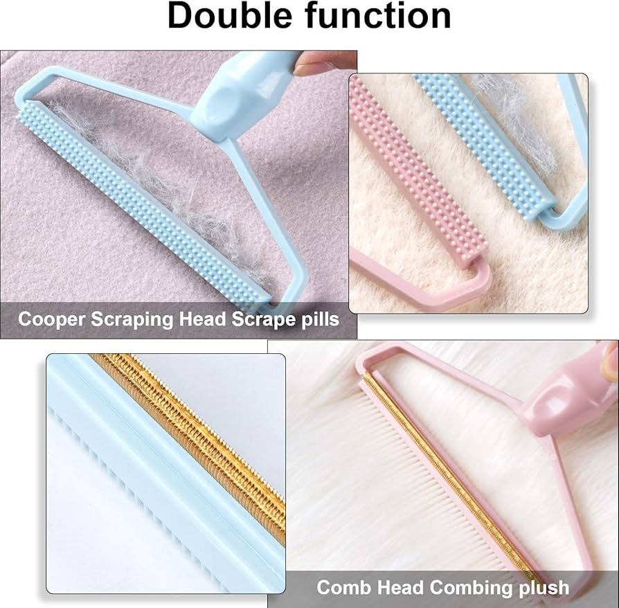 Plastic Portable Lint Remover – Compact, Efficient, and Easy-to-Use Fabric & Clothing Lint Remover for Home, Travel, & On-the-Go