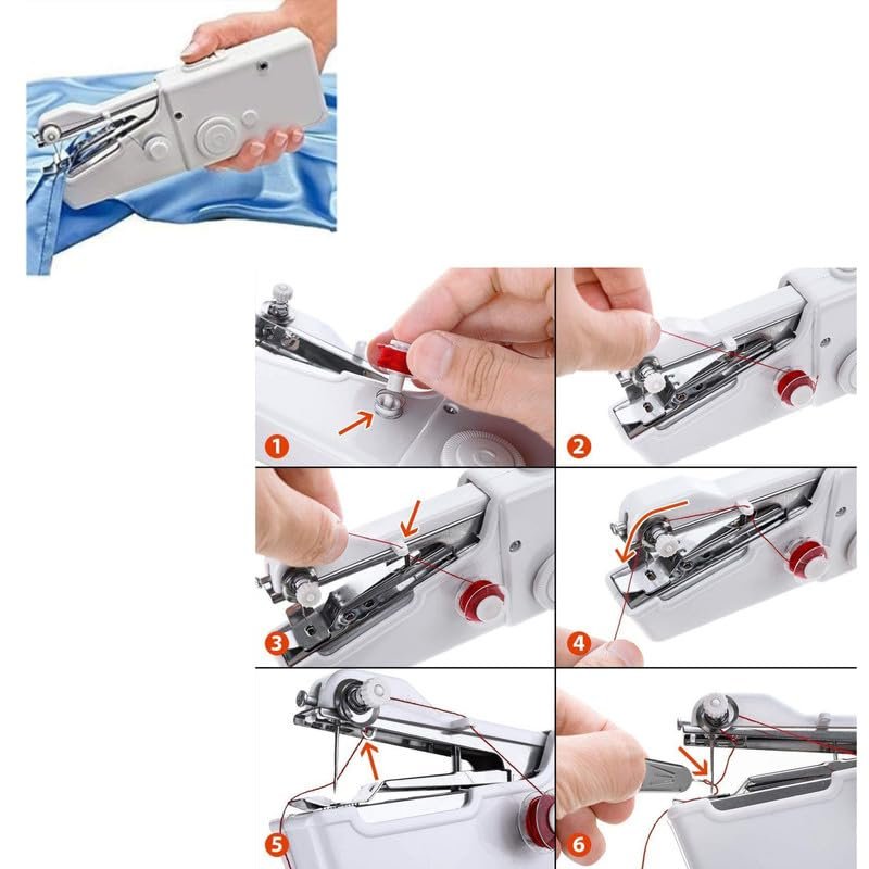 Handheld Mini Handy Stitch Sewing Machine – Portable, Lightweight, Easy-to-Use Compact Sewing Machine for Home, Travel & Quick Repairs