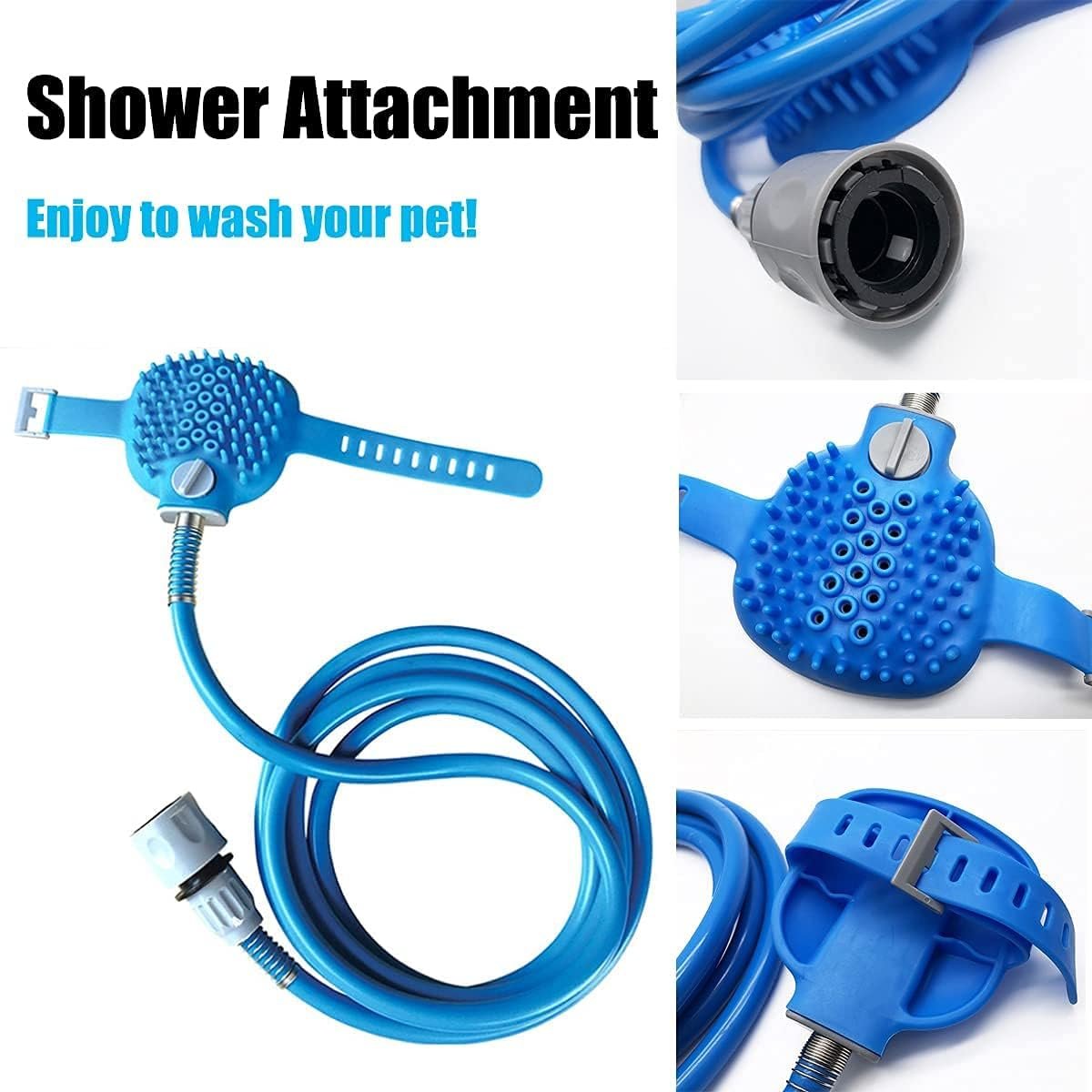 Pet Bathing Tool – Handheld Pet Shower Sprayer, Adjustable Water Pressure, Gentle Massage for Dogs and Cats, Easy Bathing for Pets