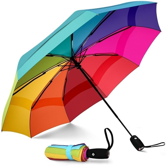 Auto Open Close Umbrella | Windproof, Compact, and Travel-Friendly Umbrella for All Weather